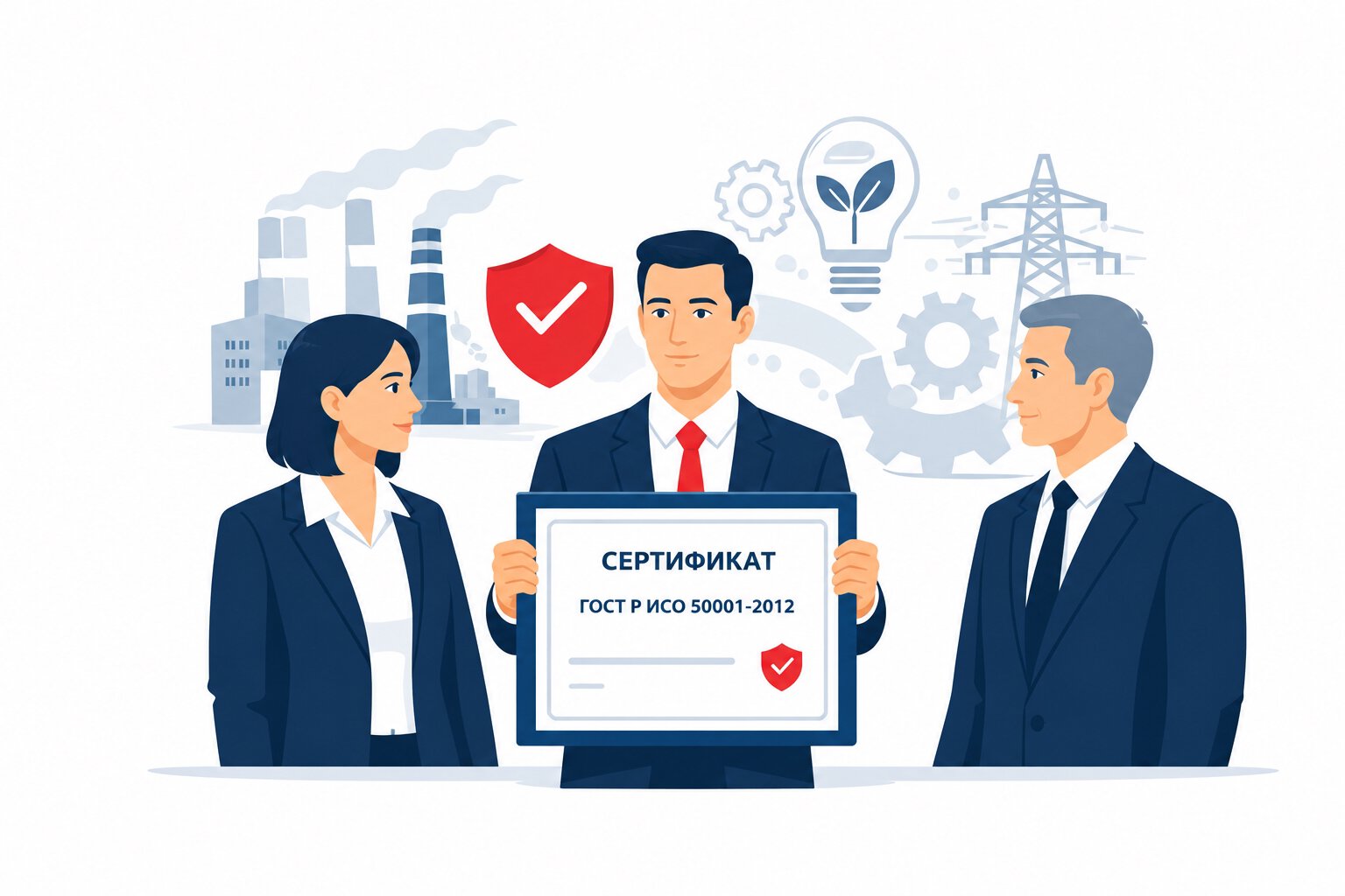 Оформление сертификата ГОСТ Р ИСО 50001-2012 в Махачкале и по всей республике Дагестан