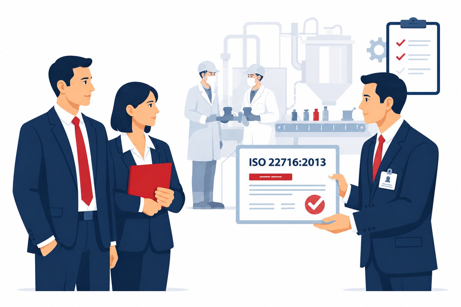 Порядок получения сертификата ISO 22716:2013 в Махачкале