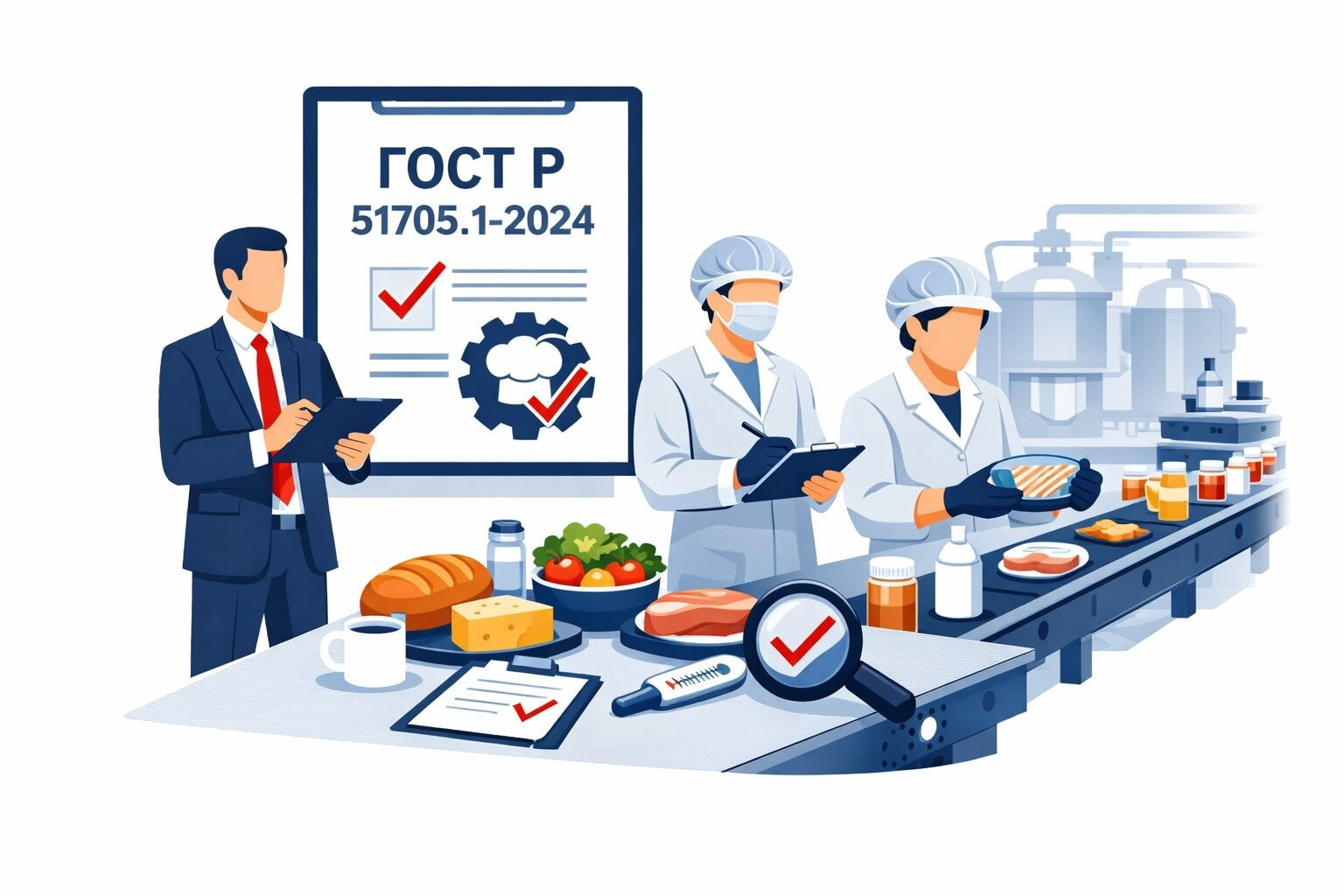 Оформление ГОСТ Р 51705.1 2024 ХАССП в Махачкале